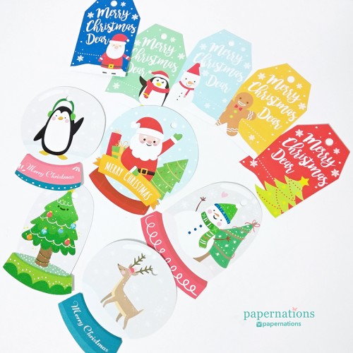 Christmas Thank You Tags